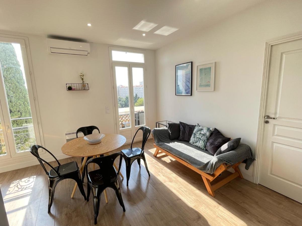 Nice Renting - Cambrai - Luxurious Sea View Terrasse - King Bed - Parking - Ac - Fully Equipped Экстерьер фото